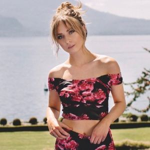 Albion Fit Bathing Suit Top & High Waisted Bottom